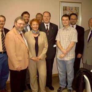 Peer Steinbrück in Niederaußem